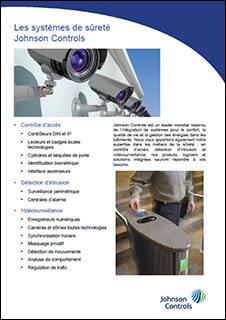 Les systèmes de sûreté Johnson Controls