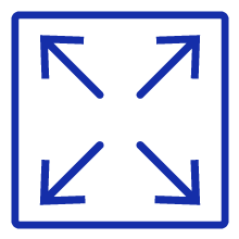 Scalability icon